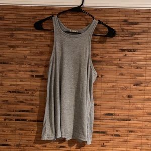 Gray Free People Tank